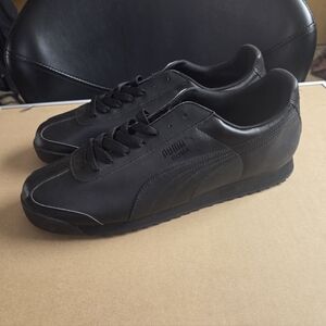 Puma Roma Basic Black-Black Sneakers NIB SZ 13
